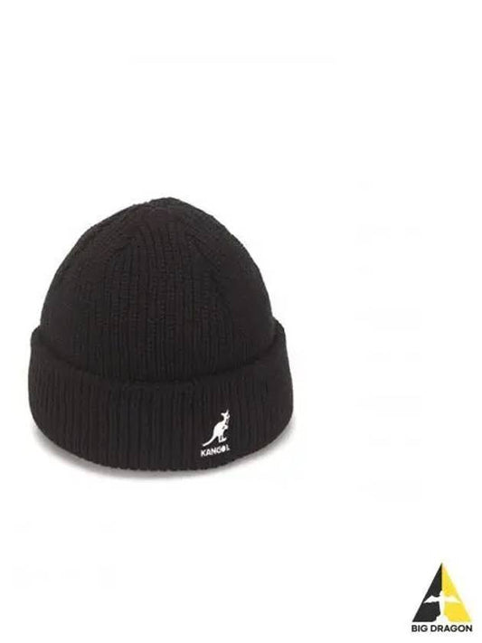 Cardinal Two Way Beanie 3454 Black White - KANGOL - BALAAN 1