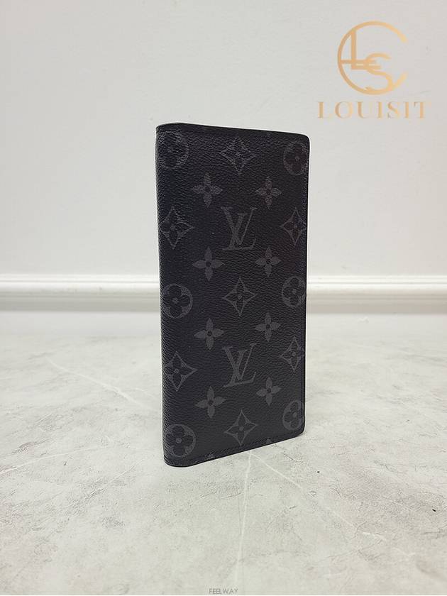 Used luxury goods Lewis It Eclipse Monogram Brazza Wallet Long - LOUIS VUITTON - BALAAN 3