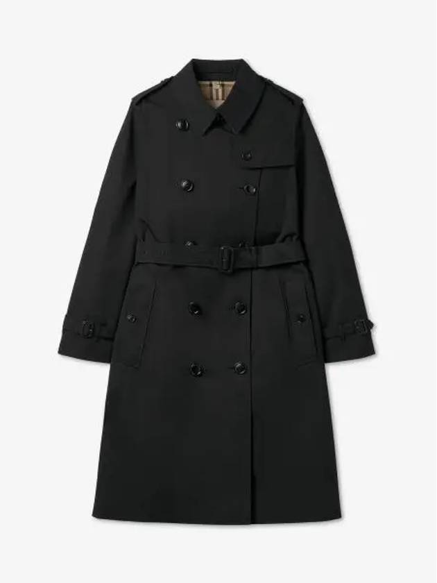 Kensington Trench Coat Black - BURBERRY - BALAAN 2