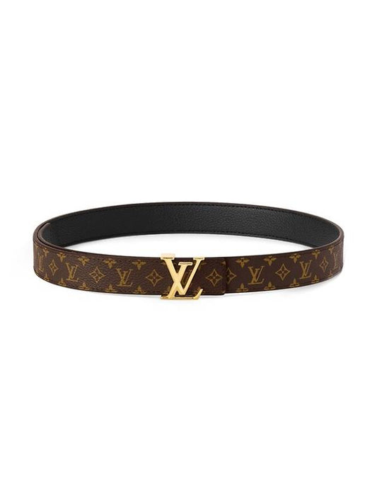 LV Iconic 25mm Reversible Belt Brown - LOUIS VUITTON - BALAAN 1