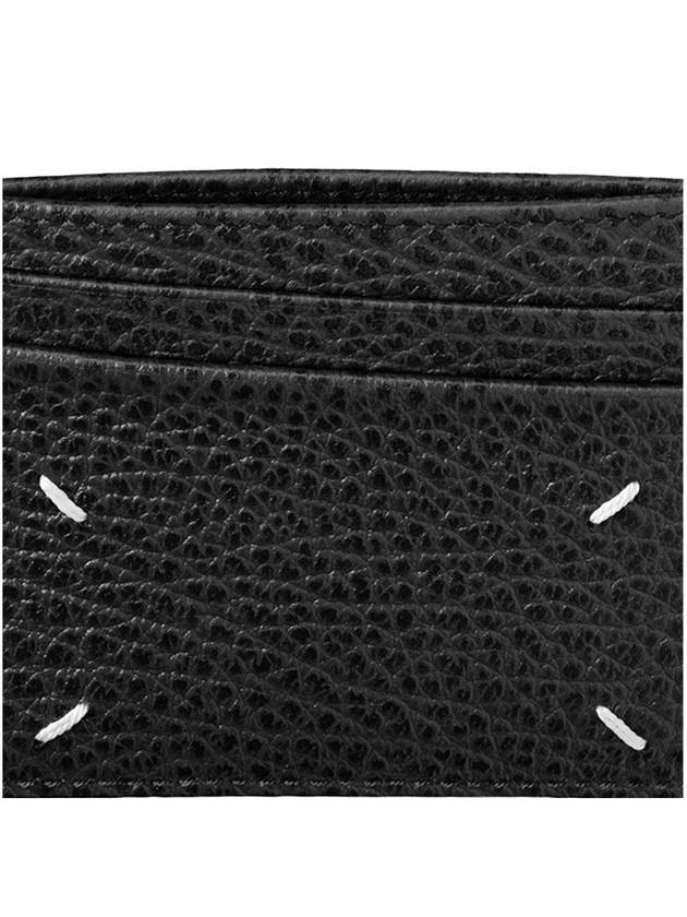 Four Stitch Card Wallet Black - MAISON MARGIELA - BALAAN 7