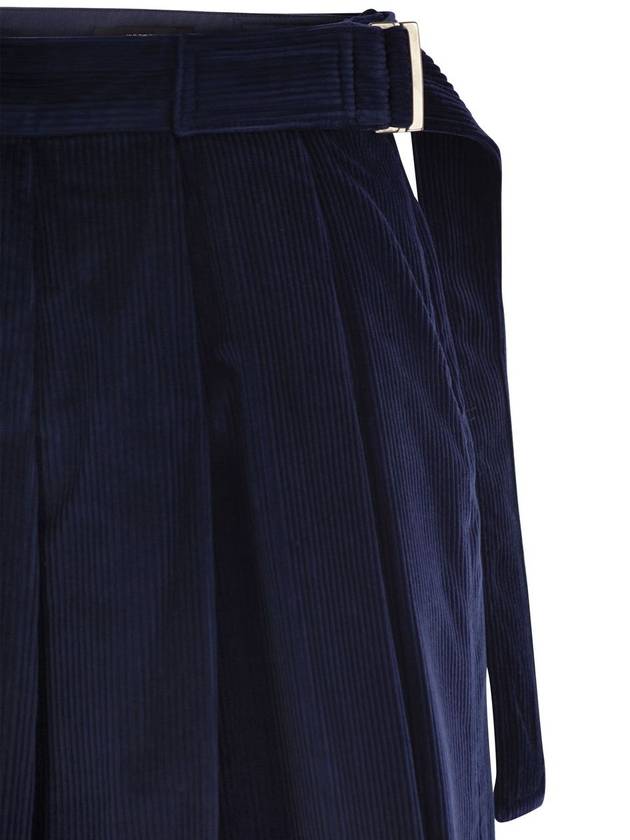 ZUCCA - Pleated velvet miniskirt - WEEKEND MAX MARA - BALAAN 4