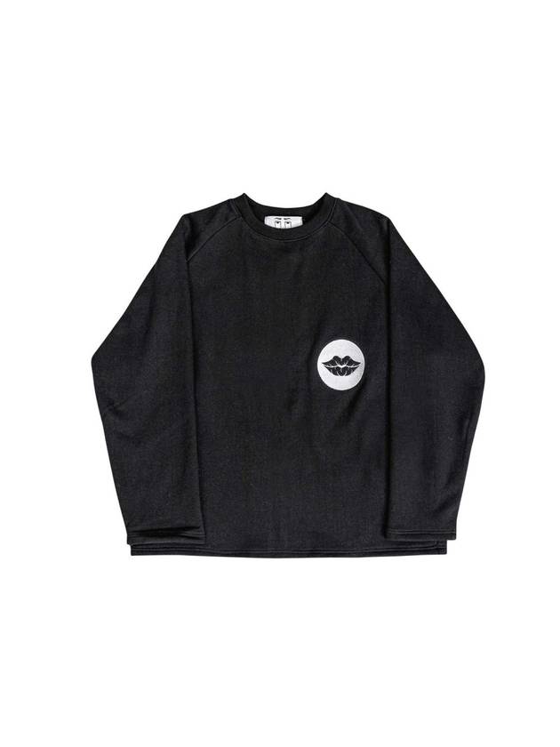 Lip Mark Sweatshirt White - PLA.Y_P - BALAAN 3