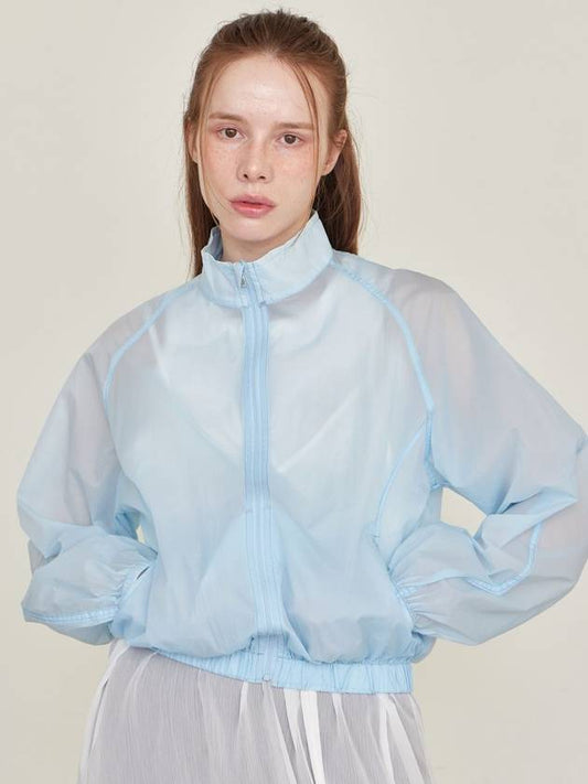 Valentine Summer Windbreaker Jumper Sky Blue - LESEIZIEME - BALAAN 1