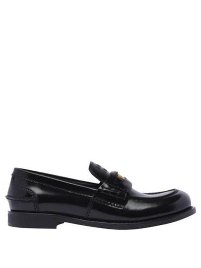 Patent Leather Penny Loafers Black - MIU MIU - BALAAN 2