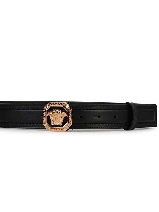 Medusa leather belt 10160691A11250 - VERSACE - BALAAN 4