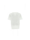 Men's Kyle Logo Print Cotton Jersey Short Sleeve T-Shirt  White - A.P.C. - BALAAN 3