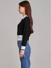 Line color combination collar knit jumper MK4SD220 - P_LABEL - BALAAN 6