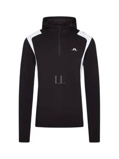 Lukas quarter zip hood GMJS10949 9999 men s up - J.LINDEBERG - BALAAN 1