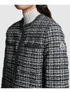 Women s Eliadi short down tweed jacket 1A00052 597II F70 - MONCLER - BALAAN 4