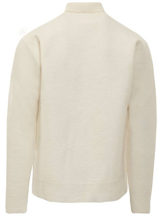 Crew neck knit sweater J21GP0002J14603_107 - JIL SANDER - BALAAN 3