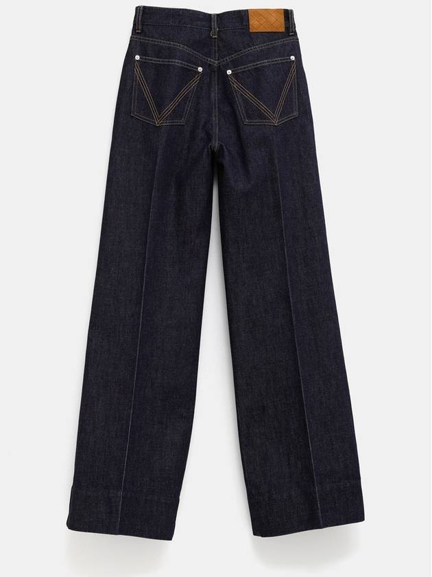 Palazzo wide jeans indigo - BOTTEGA VENETA - BALAAN 3