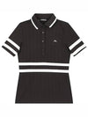 Women's Moira Polo Shirt Black - J.LINDEBERG - BALAAN 3