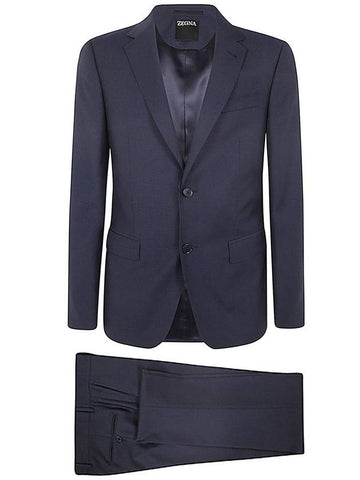 Zegna Pure Wool Suit Clothing - ERMENEGILDO ZEGNA - BALAAN 1