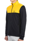 Banks mid layer zip-up jacket yellow black - J.LINDEBERG - BALAAN 4