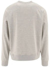 Flower Logo Sweatshirt Gray 5SW440 4MF 93 - KENZO - BALAAN 3