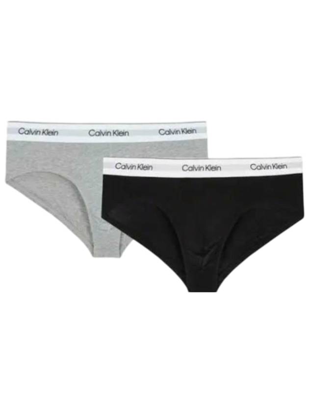 Modern Cotton Hip Briefs 2-Pack Set - CALVIN KLEIN - BALAAN 1