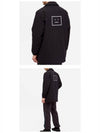 Face Patch Shirt Jacket Black - ACNE STUDIOS - BALAAN 7