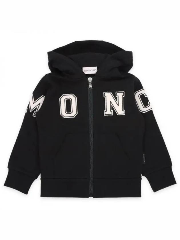 Kids Lettering Hooded Zip up Jacket 8 10A 8G00004 899PS 999 271665 1101417 - MONCLER - BALAAN 1