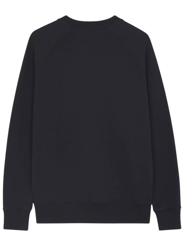 Dressed Fox Patch Classic Sweatshirt Black - MAISON KITSUNE - BALAAN 3