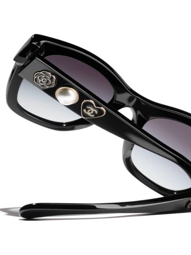 Pearl Heart Sunglasses A71468 - CHANEL - BALAAN 2