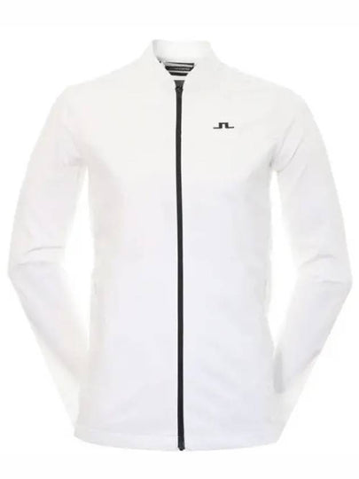 Men's Jeff Hybrid Zip-Up Jacket White - J.LINDEBERG - BALAAN 2