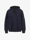 Lens Wappen Sandshell Hoodie Navy - CP COMPANY - BALAAN 3