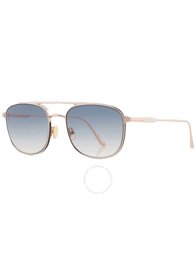 Tom Ford Jake Smoke Gradient Navigator Men's Sunglasses FT0827 28B 56 - TOM FORD - BALAAN 3