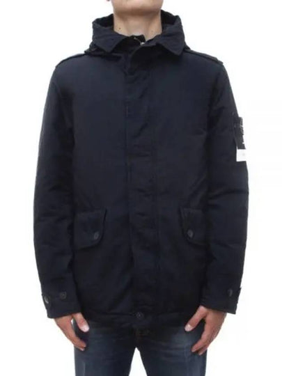 David-TC Down Short Parka Navy - STONE ISLAND - BALAAN 2