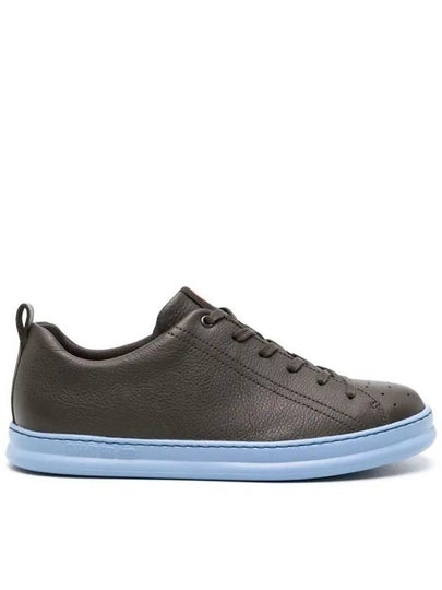 Runner Leather Low Top Sneakers Dark Grey - CAMPER - BALAAN 2