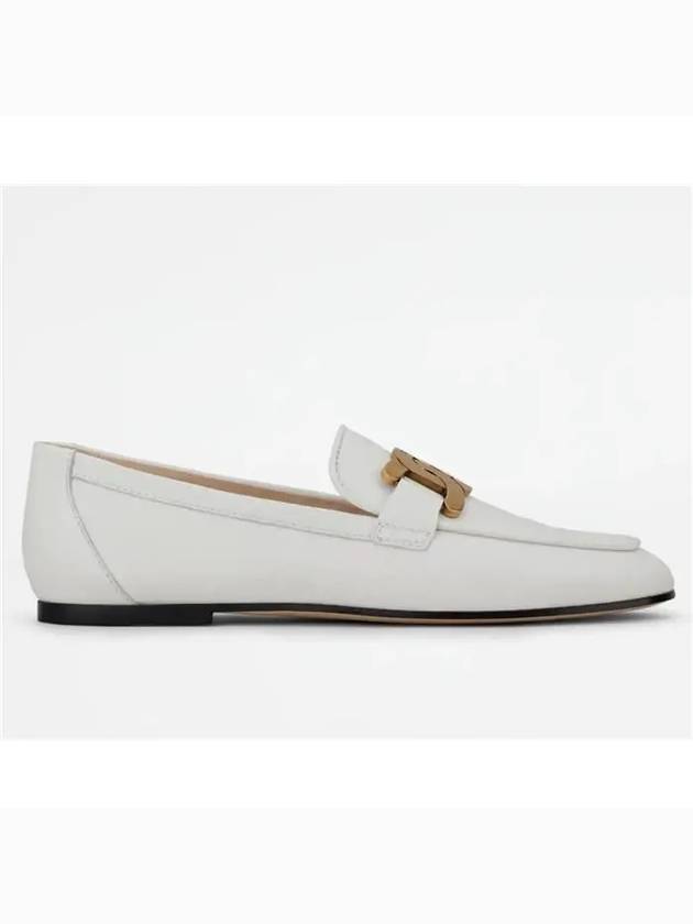 Kate Leather Loafers White - TOD'S - BALAAN 5