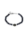 Beads Stainless Steel Bracelet Black - DIESEL - BALAAN 3