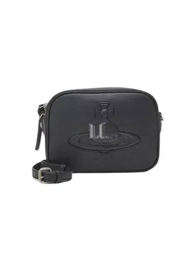 Anna Leather Cross Bag Black - VIVIENNE WESTWOOD - BALAAN 2