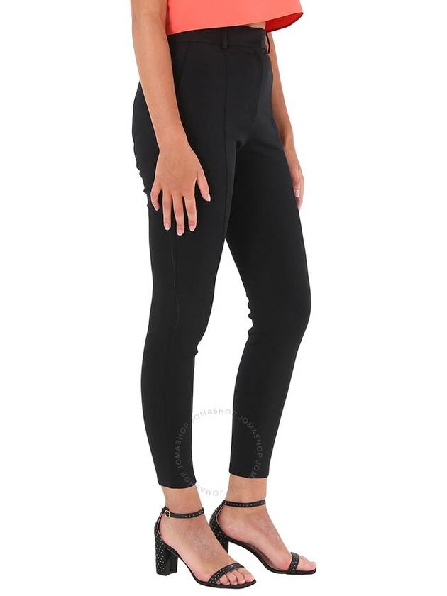 Burberry Ladies Black Stretch Jersey Jodhpurs, Brand Size 6 (US Size 4) - BURBERRY - BALAAN 3