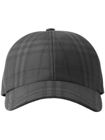 Vintage Check Ball Cap Grey - BURBERRY - BALAAN 1