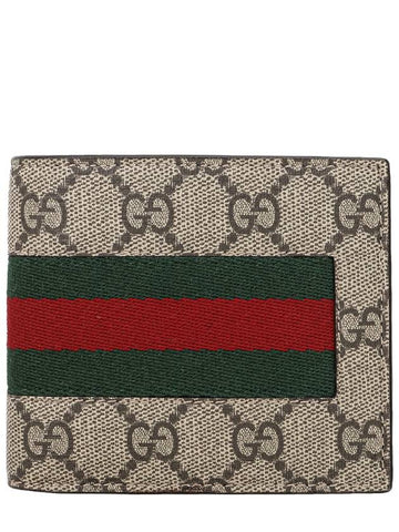 Men s GG Supreme Half Wallet 779854 KHN4N 9791 - GUCCI - BALAAN 1