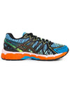 Gel Kayano 20 Low Top Sneakers Black Digital Aqua - ASICS - BALAAN 5