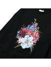 Brushed Options Soleil Blossom Bouquet Sweat Shirts BLACK - LE SOLEIL MATINEE - BALAAN 3