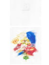 Swaying Flower Back Logo Short Sleeve T-Shirt White - WOOYOUNGMI - BALAAN 6