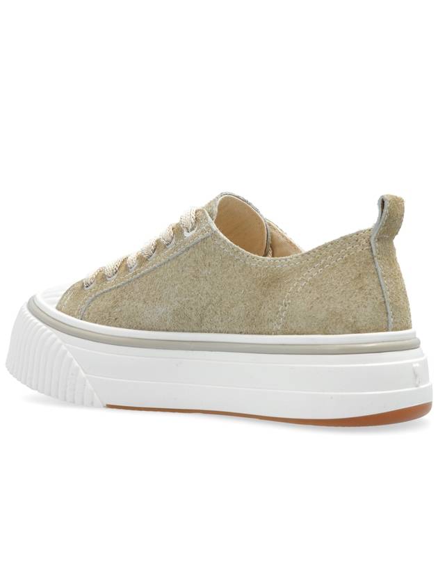 De Coeur suede low top sneakers beige - AMI - BALAAN 6