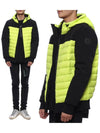 Kleskun Quilted Hoodie Down Jacket Light Green - MOOSE KNUCKLES - BALAAN 3