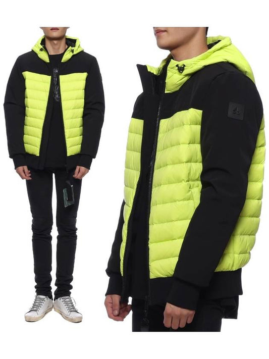 Kleskun Quilted Hoodie Down Jacket Light Green - MOOSE KNUCKLES - BALAAN 2