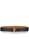 LV Initial Reversible Men s Belt 40MM Black Brown M9151 - LOUIS VUITTON - BALAAN 3