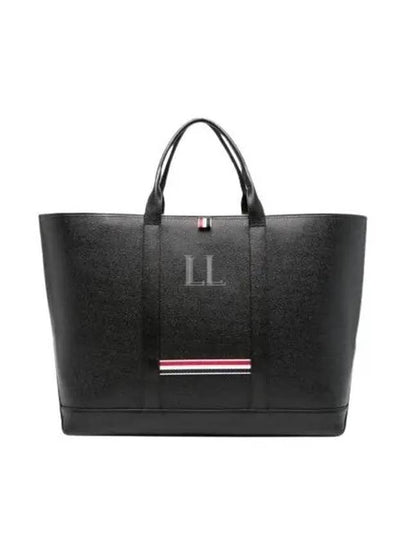 Oversized Tool Tote Bag Black - THOM BROWNE - BALAAN 2