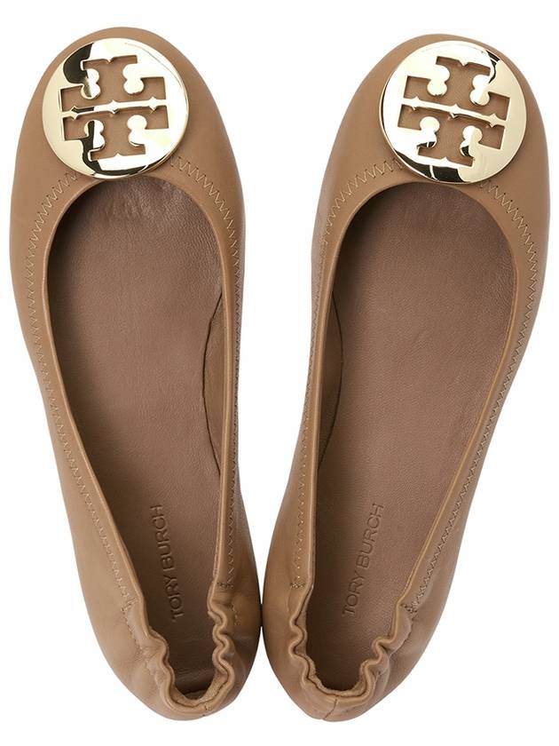 Minnie Travel Flat  Brown - TORY BURCH - BALAAN 3