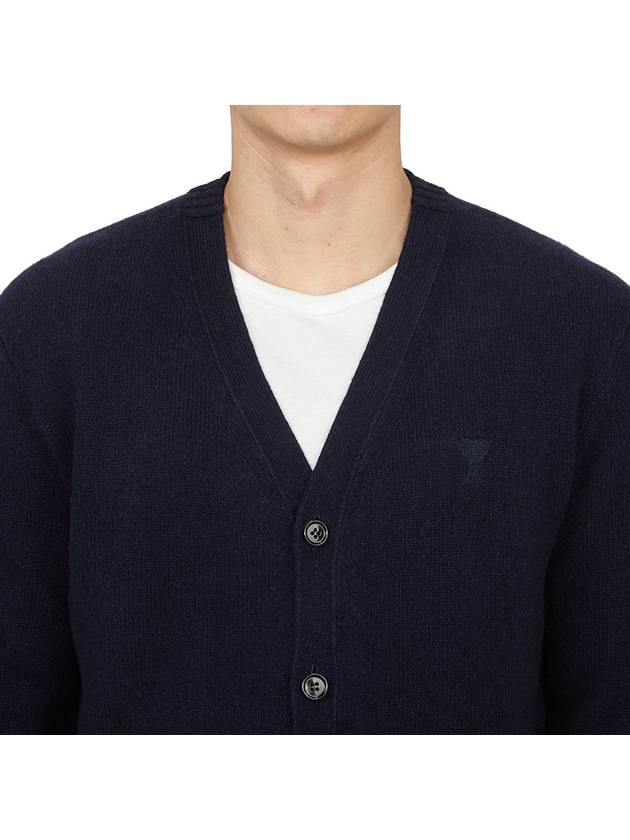 Sweater HKC1570054011 NAVY BLUE - AMI - BALAAN 6