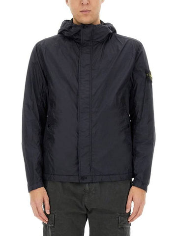 Stone Island Hooded Jacket - STONE ISLAND - BALAAN 1