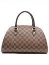 Women s Louis Vuitton N41434 Damier Ebene Canvas Rivera MM Tote Bag gt Gangbuk used luxury goods - LOUIS VUITTON - BALAAN 1