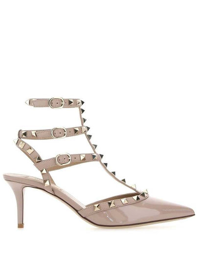 Rockstud Caged 65mm Pumps Heel Poudre - VALENTINO - BALAAN 2