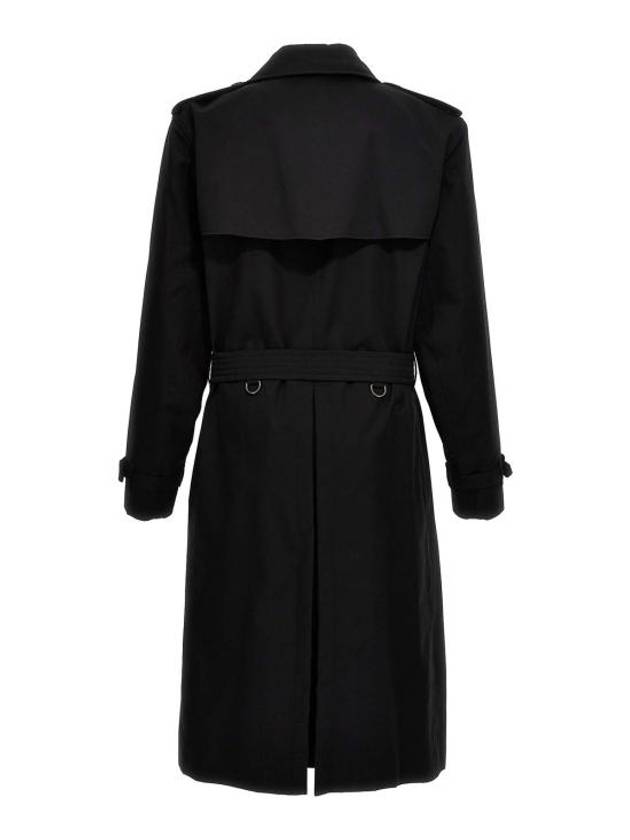 Heritage Kensington Trench Coat Black - BURBERRY - BALAAN 4